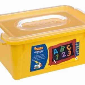 Zestaw z ciastoliną – literki i cyferki