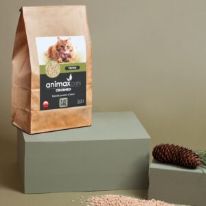 AnimaxKot żwirek  Kruszon zbrylający  – tester