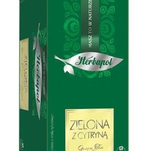 Herbata Herbapol Breakfast Zielona z cytryną 20t