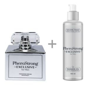PheroStrong Exclusive for Men Perfum + Massage Oil