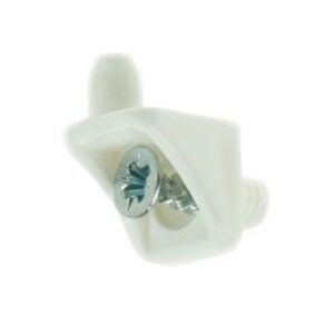 Podpórka półki z 2 bolcami, tworzywowa