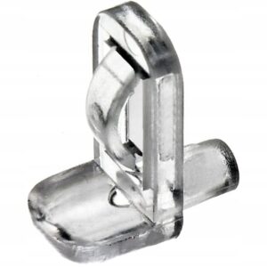 Podpórka do półki szklanej z blokadą