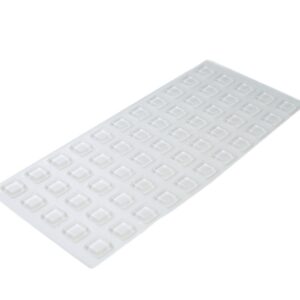 Odbojnik silikonowy 10 x 10 x 2,5 mm do drzwiczek