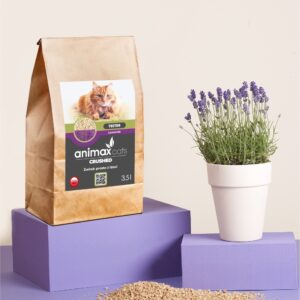 AnimaxKot żwirek zbrylający kruszon   Lawenda – tester
