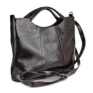 Torebka skórzana damska aktówka DAN-A T105 czekoladowa