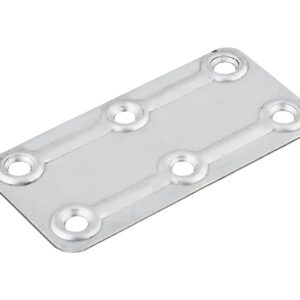 Płytka montażowa 6 otworowa – 35 x 70 mm