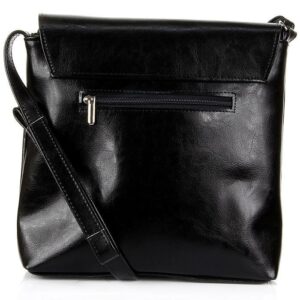 Torebka skórzana damska listonoszka DAN-A T37 czarna