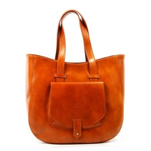 Torebka skórzana na ramię duża damska shopperbag