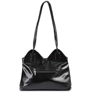 Torebka skórzana damska DAN-A T10 czarna