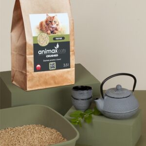 AnimaxKot  Kruszon zbrylający Zielona Herbata – tester