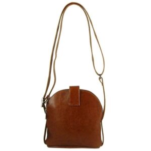 Torebka skórzana damska listonoszka DAN-A T35 camel