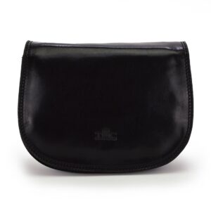 Listonoszka skórzana półksiężyc klasyczna torebka