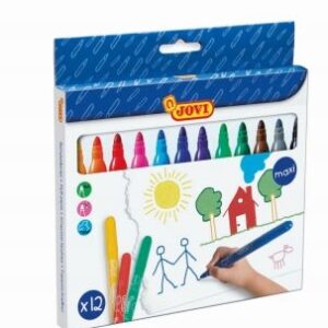 Flamastry MAXI 12 kolorów