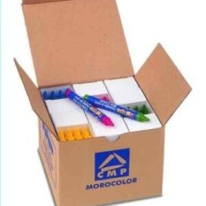 Kredki woskowe Maxi 12kol.po 12szt.10,5x100mm w kartonowym pudełku.