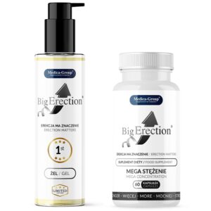 BigErection żel + kapsułki
