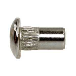 Złącze meblowe M4 x 20 mm, część damska, nikiel