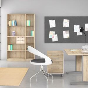 Kontenerek pod biurko dąb sonoma mat 48 x 49 x 68 cm Prima