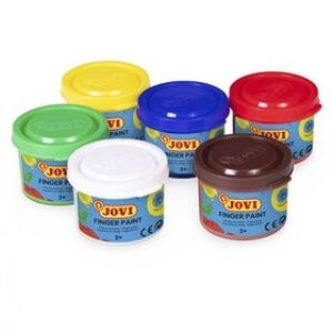 Farby do malowania palcami 6×35 ml Basic