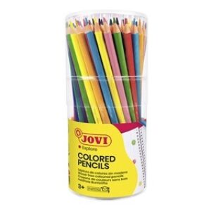 Kredki Bezdrzewne 84szt x 12kol  JOVI