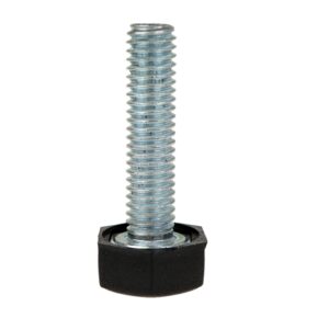 Stopka regulowana M6 x 25 mm, czarna