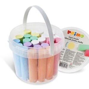 Kreda bezpyłowa kolorowa gruba 24 szt – Primo