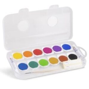 Farby wodne gwasz 12 kolorów