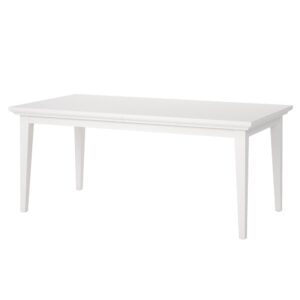 Stół rozkładany biały mat 180 – 276 x 95 cm Paris