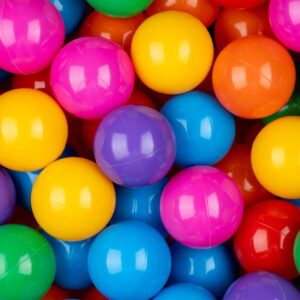 Piłki suchy basen 7cm – 12 szt. MIX kolorów