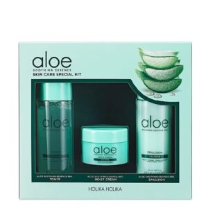 Holika Holika Zestaw produktów kojących do twarzy na bazie aloesu