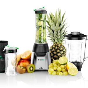 Blender ETA Activmix Premium ETA210390000***MIKSER PERSONALNY, 19 000 OBR/MIN, 350 W, SZKLANY KIELICH+3 BUTELKI SPORTOWE***