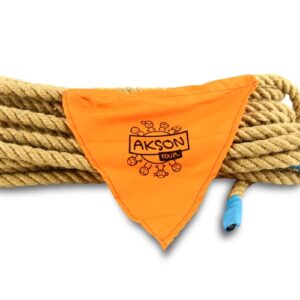 Lina animacyjna jutowa do przeciągania 20 m