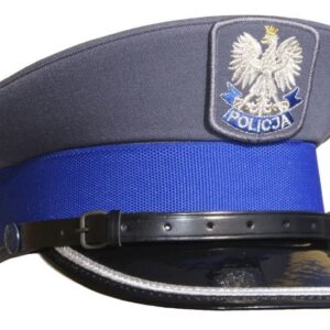 Czapka garnizonowa Policji – oficer młodszy