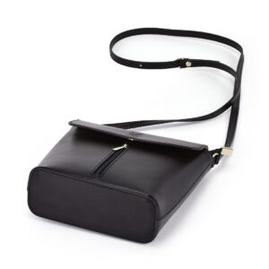 Elegancka damska skórzana listonoszka na ramię