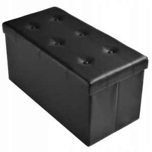 Składana pufa ze schowkiem