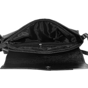 Torebka skórzana damska listonoszka DAN-A T20 czarna