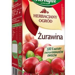 Herbata Herbapol Herbaciany Ogród Żurawina 20t