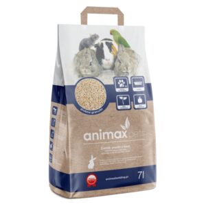 Animax Pets pelet  4 mm żwirek niezbrylający  – 7L/25L – 25 L (worek foliowy)