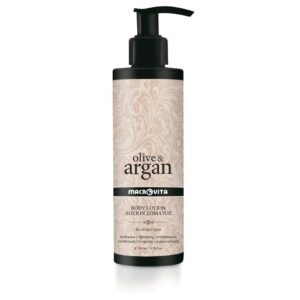 MACROVITA Olive & Argan rewitalizujące mleczko do ciała z kwasem hialuronowym 200ml