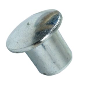 M6 x 10 MM, Nakrętka ericsona, bez nacięcia, ocynk biały