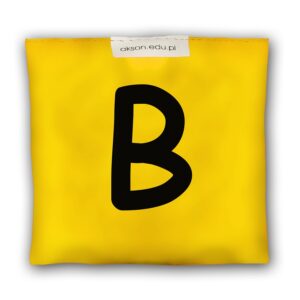 Woreczek gimnastyczny z literką B – szkolny Akson