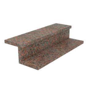 Schody granitowe Bohus Red 2cm PŁOMIEŃ