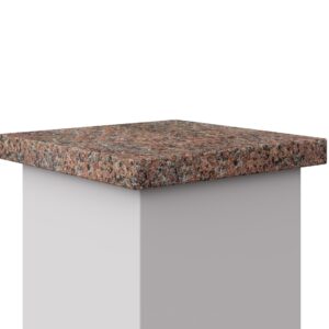 Daszek płaski granitowy Bohus Red 2cm PŁOMIEŃ