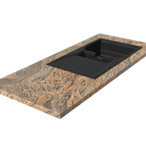 Blat kuchenny z granitu Juparana 2cm