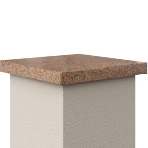 Daszek płaski granitowy Bohus Red 2cm