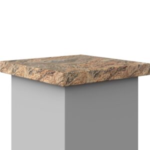 Daszek płaski granitowy Juparana 2cm