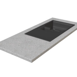 Blat kuchenny konglomerat kwarcowy Maestro Gobi Grey 2cm