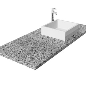 Blat łazienkowy z granitu Grey 2cm