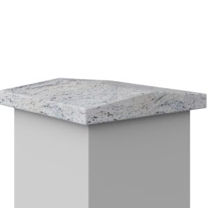 Daszek dwuspadzisty monolit granitowy Kashmir White 3cm