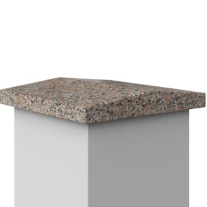 Daszek dwuspadzisty monolit granitowy Rosa Porino 3cm