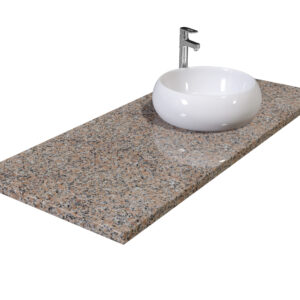 Blat łazienkowy z granitu Rosa Porino 3cm